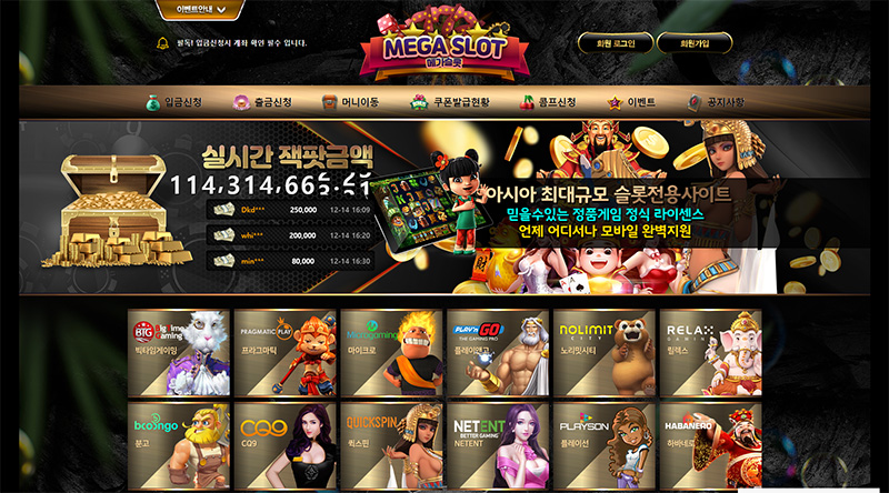 메가슬롯(MEGA SLOT)