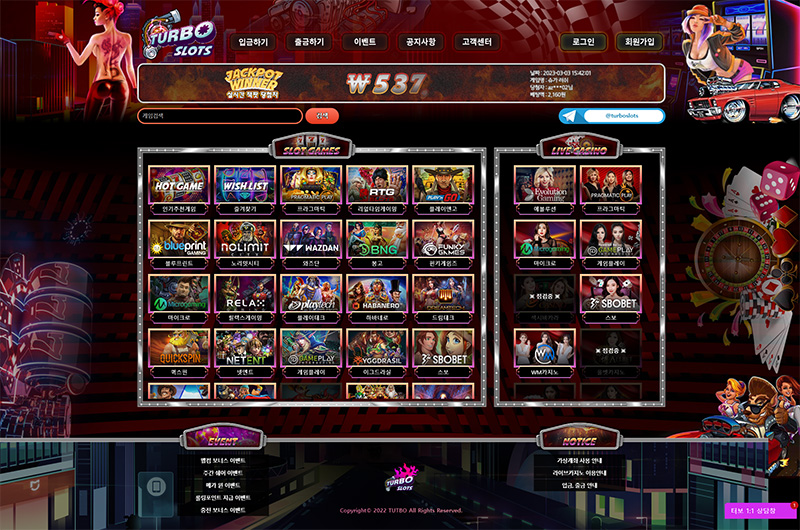 터보슬롯(TURBO SLOTS)