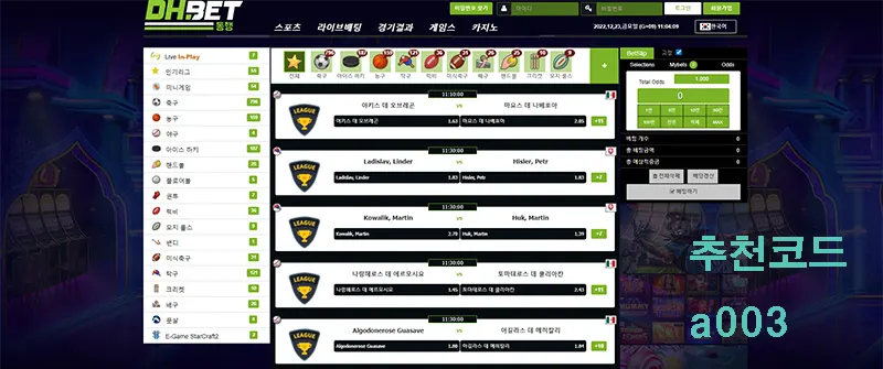 [동행벳(DHBET)] 카지노 바카라 라이브 토토사이트